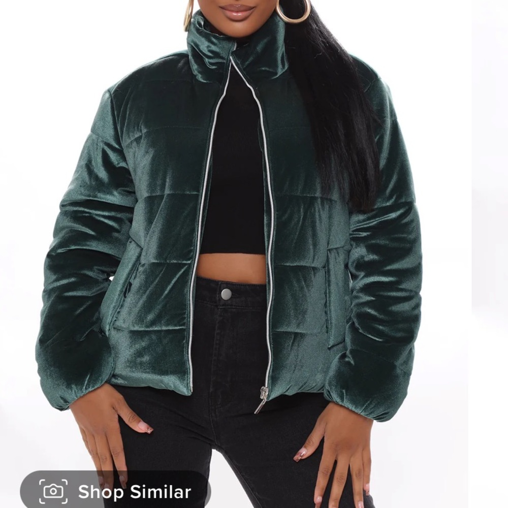 Velvet coat